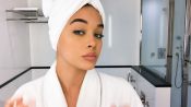 Watch Model Jasmine Sanders’s Golden Barbie Beauty Tutorial