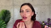 Phoebe Tonkin’s Guide to Heatless Curls and Day-to-Night Red Lipstick