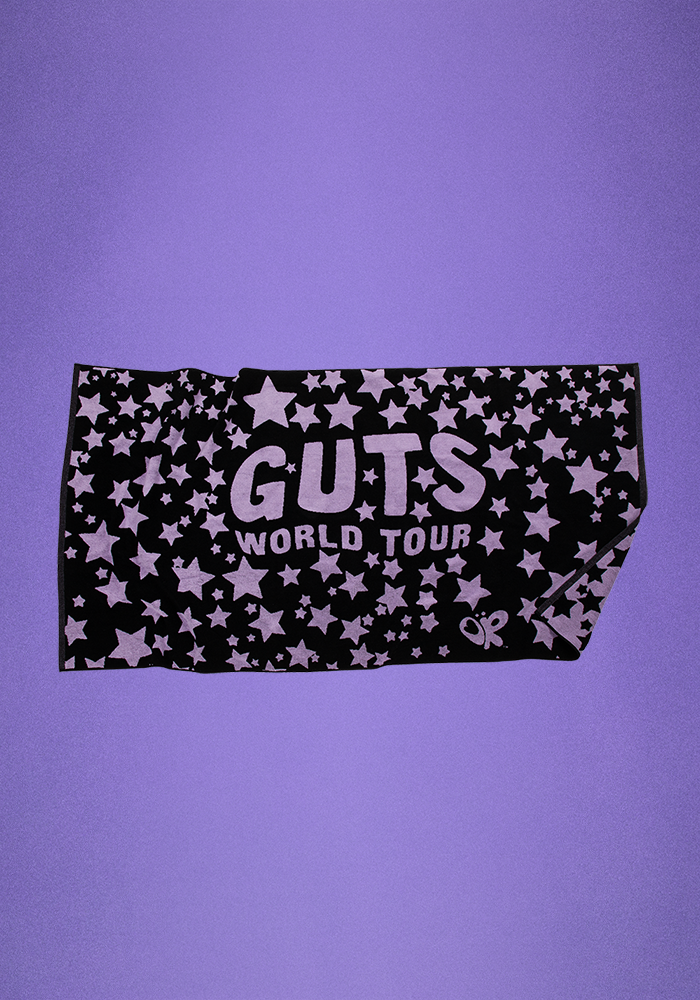 GUTS world tour beach towel