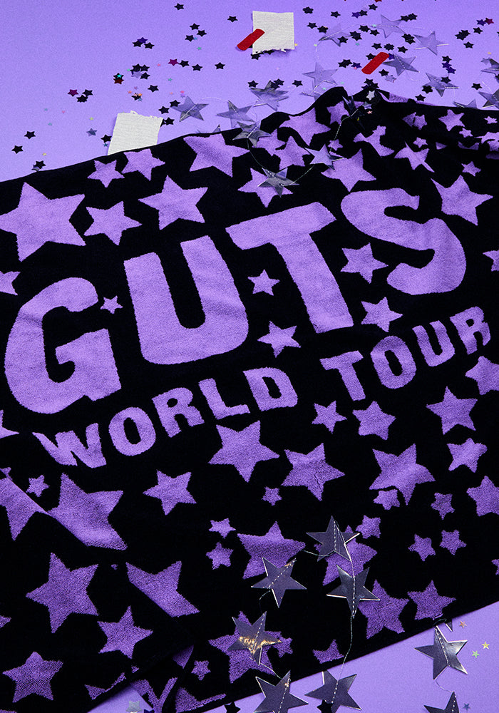 GUTS world tour beach towel