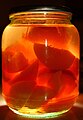 Image 8Peach kompot, traditional to several countries in Eastern and Southeastern Europe. (from List of national drinks)