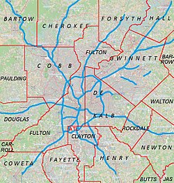 East Point is located in Metro Atlanta