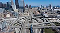 Image 15Aerial photo of the Jane Byrne Interchange (2022) after reconstruction, initially opened in the 1960s (from Chicago)