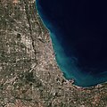 Image 49A satellite image of Chicago (from Chicago)