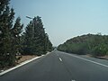 A1 near the Greek border with North Macedonia at Evzoni