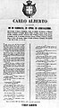 Image 30The Statute was adopted as the constitution of the Kingdom of Italy, granting freedom of the press. (from Freedom of the press)