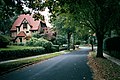 A large single family home in Forest Hills Gardens, Queens.