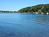 Looking north over Keuka Lake from Keuka Lake State Park.