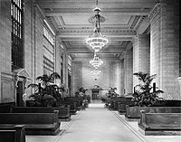 Old image of the ornate Vanderbilt Hall