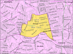 U.S. Census map of Elwood