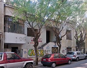 Apart from apartment buildings, modern houses in central Athens are rare. This one in Kypseli was built in 1939.