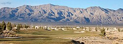 North Las Vegas and the surrounding Las Vegas Range