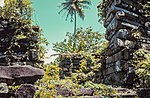 The ruins of Nan Madol on the island of Pohnpei