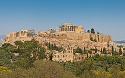 D Akropolis vo Athen