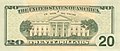 The building's north front has been on the reverse of the U.S. $20 bill since 1998; an illustration of the south side was used for 70 years prior to its issuance.