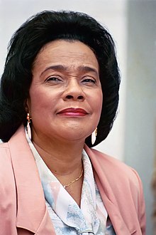 Coretta at Lincoln Memorial 30 th anniversary March on Washington August 28, 1993