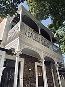 Heritage-listed bluestone 19th-century house in the city centre