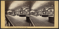 Stereoscopic image of the picture gallery at the Metropolitan Fair of 1864 held in New York State