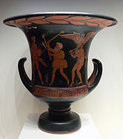 Krater of about 360 BC, now Getty Villa, California