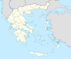 Atenas ubicada en Grecia
