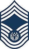 CMSAF chevrons (1991 – October 2004)