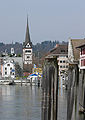 View of the Altstadt with the Münster