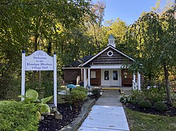 Roslyn Harbor Village Hall and Courthouse on October 17, 2020.