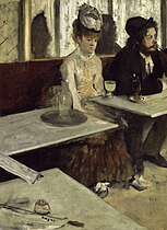 Edgar Degas, L'Absinthe, 1876, Musée d'Orsay, Paris