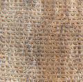 Photo of a cuneiform inscription (from Human history)