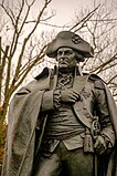 Baron von Steuben (1915), J. Otto Schweizer, sculptor, Valley Forge National Historical Park, Pennsylvania. Replica of a statue in Utica, New York.