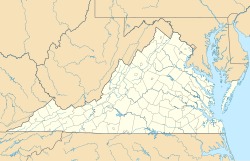 Bristow is located in Virginia