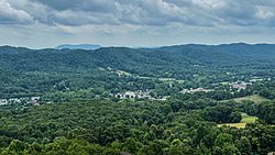 Maynardville as seen from Hinds Ridge