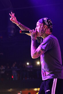 Lil Skies performing in 2019