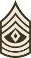 First sergeant (United States Army)[25]