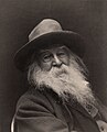 Image 11 Walt Whitman Photograph: George C. Cox; restoration: Adam Cuerden Walt Whitman (1819–1892) was an American poet, essayist and journalist. A humanist, he was a part of the transition between transcendentalism and realism, incorporating both views in his works. Whitman is among the most influential poets in the American canon, often called the father of free verse. His work was very controversial in its time, particularly his poetry collection Leaves of Grass (first published in 1855, but continuously revised until Whitman's death), which was described as obscene for its overt sexuality. More selected pictures