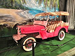 Elvis's Pink Jeep