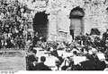 Herbert von Karajan and the Orchestra of the Athens Conservatory (later to become the Athens State Orchestra) at the Odeon of Herodes Atticus (1939)
