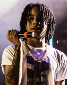 YBN Nahmir performing in 2018