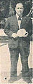 Nikos Mantzaroglou, founder of the table tennis department