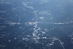 Aerial image of Iuka