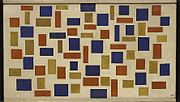 Theo van Doesburg, 1918, Composition XI, oil on canvas, 57 × 101 cm