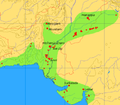 Image 7Extent and major sites of the Indus Valley civilization of ancient India (from History of cities)