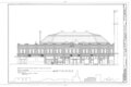 Adjoining Odd Fellows Auditorium (diagram of street front and rooftop of atrium)