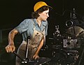 Image 25A factory worker in Fort Worth, Texas, 1942 (from History of Texas)