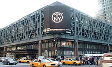 The north building of the Port Authority Bus Terminal at West 42nd Street