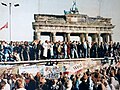 People standing on a wall (from Human history)