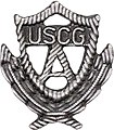 U.S. Coast Guard Auxiliary Past Officer Badge