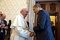 Image 167Pope Francis with U.S. President Barack Obama, 2014 (from 2010s)