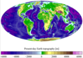 Image 34Relief of Earth's crust (from Earth)