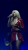 Ava Max, who performs "Choose Your Fighter" on the soundtrack